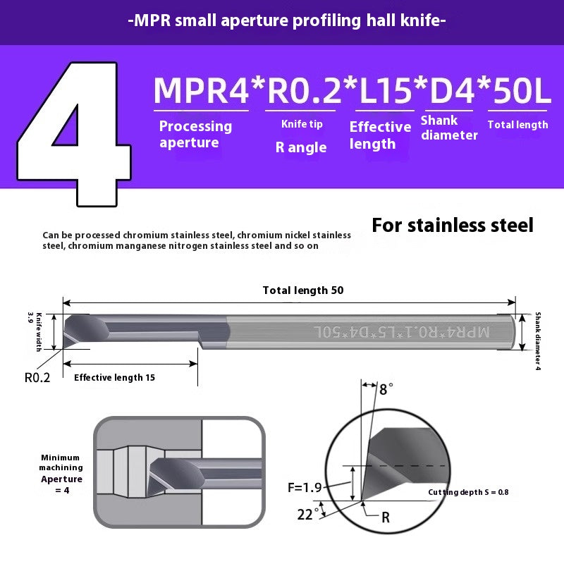 1129-CNC Small Bore Boring Tools MPR Copy Boring Turning Tools for Stainless Steel, Copper and Aluminum Lathe Micro Small Boring Tools Shandong Denso Pricision Tools Co.,Ltd.